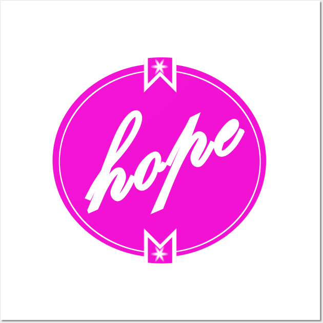 hope Wall Art by wael store